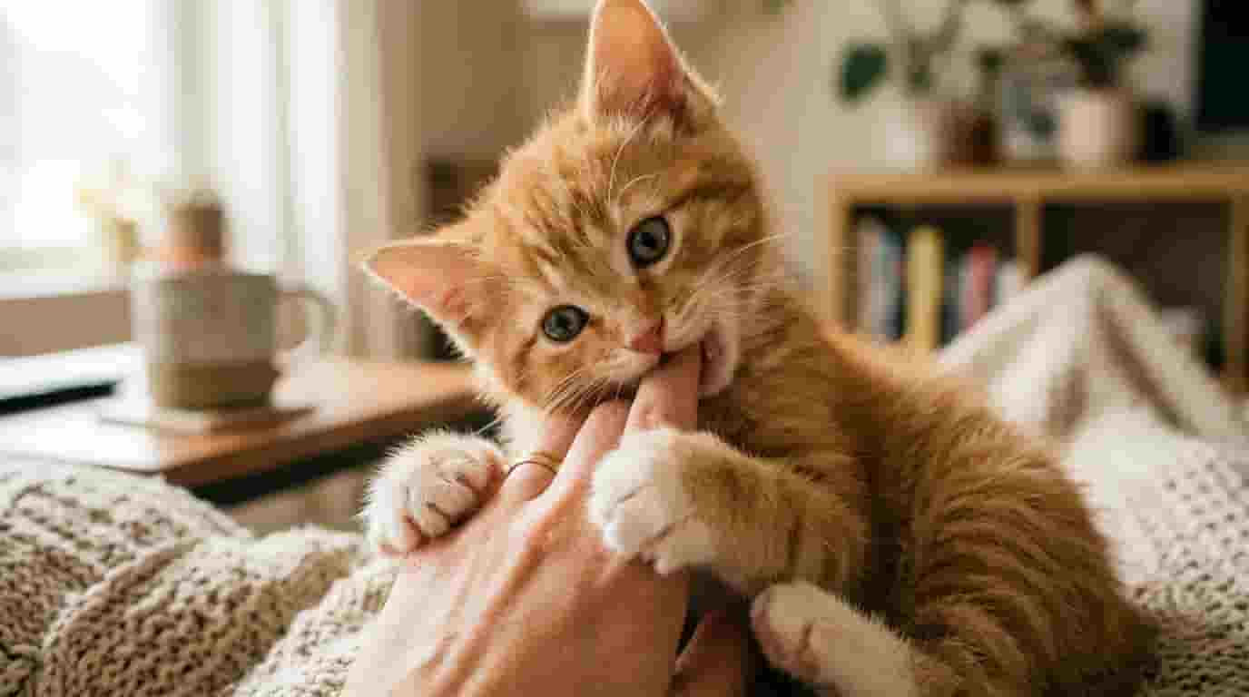 Cat-biting-during-play