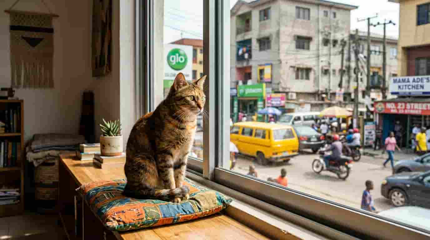 Cat indoor lifestyle