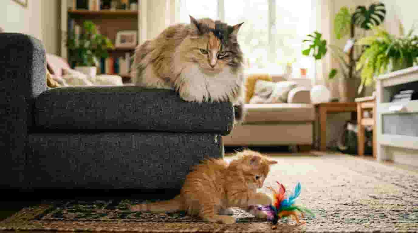 Cat-jealousy-signs