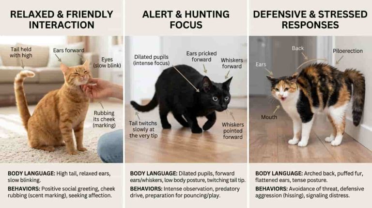 Cats-body-language