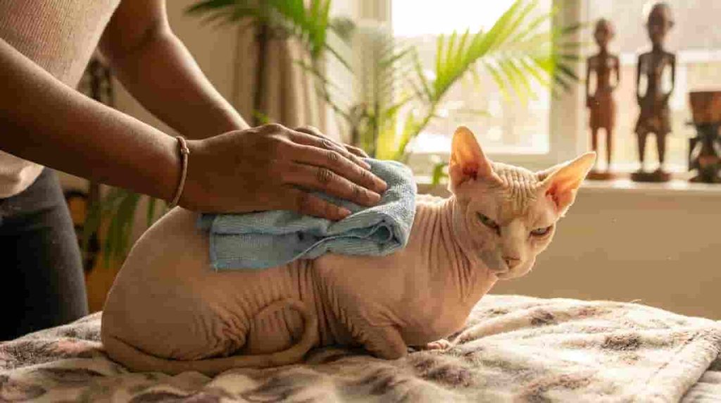 Skin Care for Sphynx Cats in Nigeria's Tropical Climate