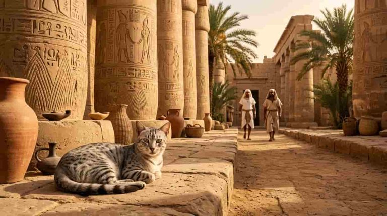 Ancient Egyptians worshipped cats