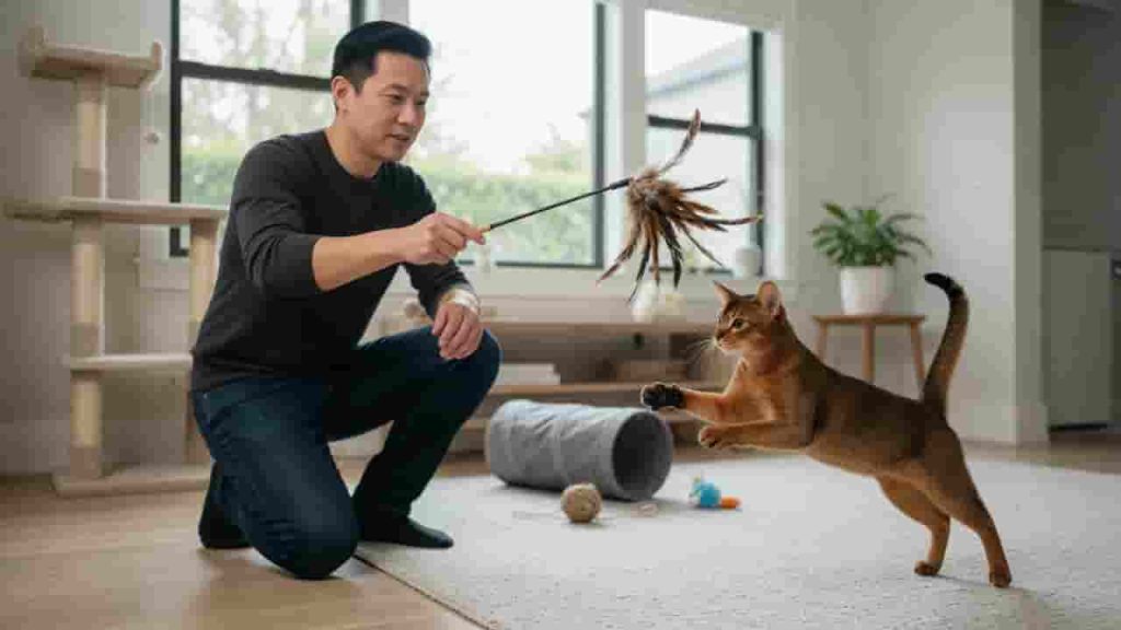 Step by Step Interactive Play Ideas for Abyssinian Cats