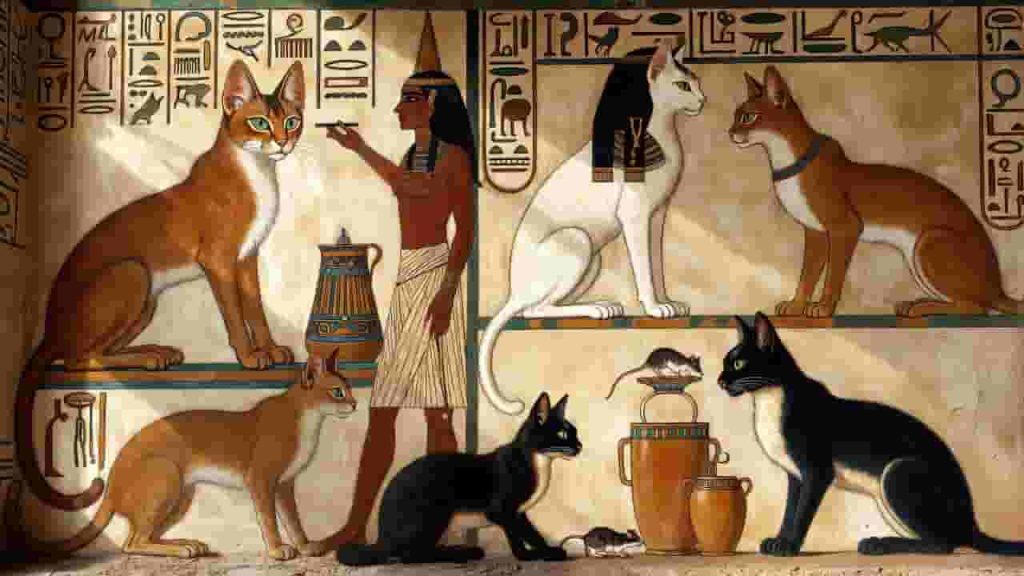 The Symbolic Role Cats Played in Daily Art