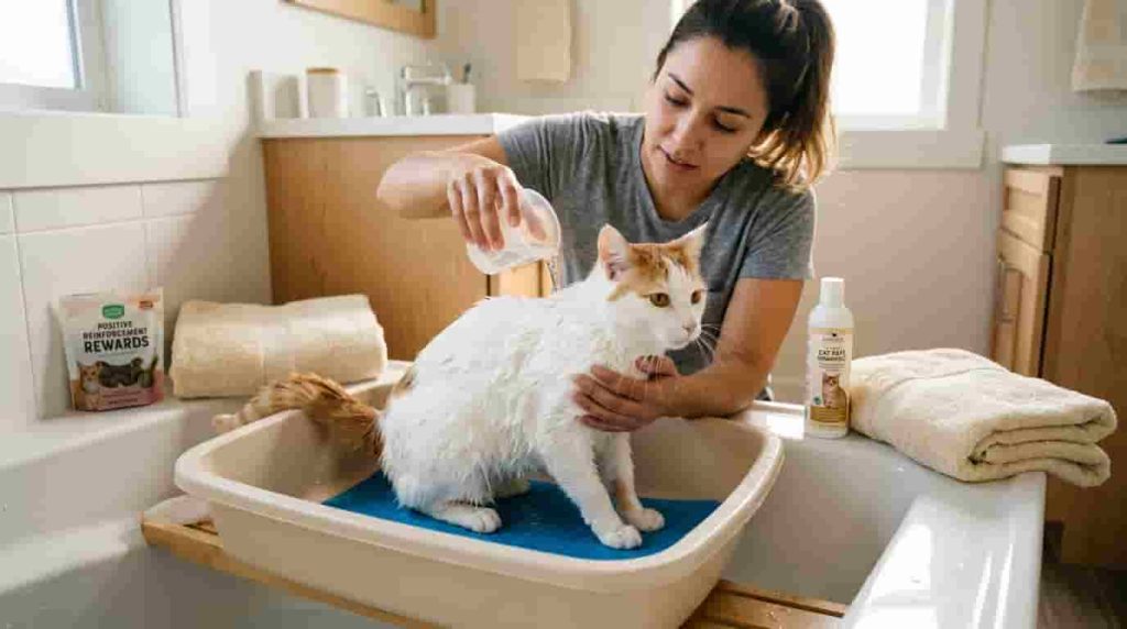 Expert Tips for Bathing Cats with Low Stress