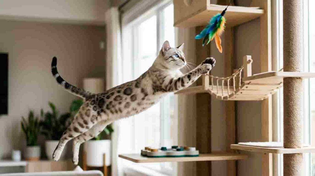 Enrichment for Bengal Cats