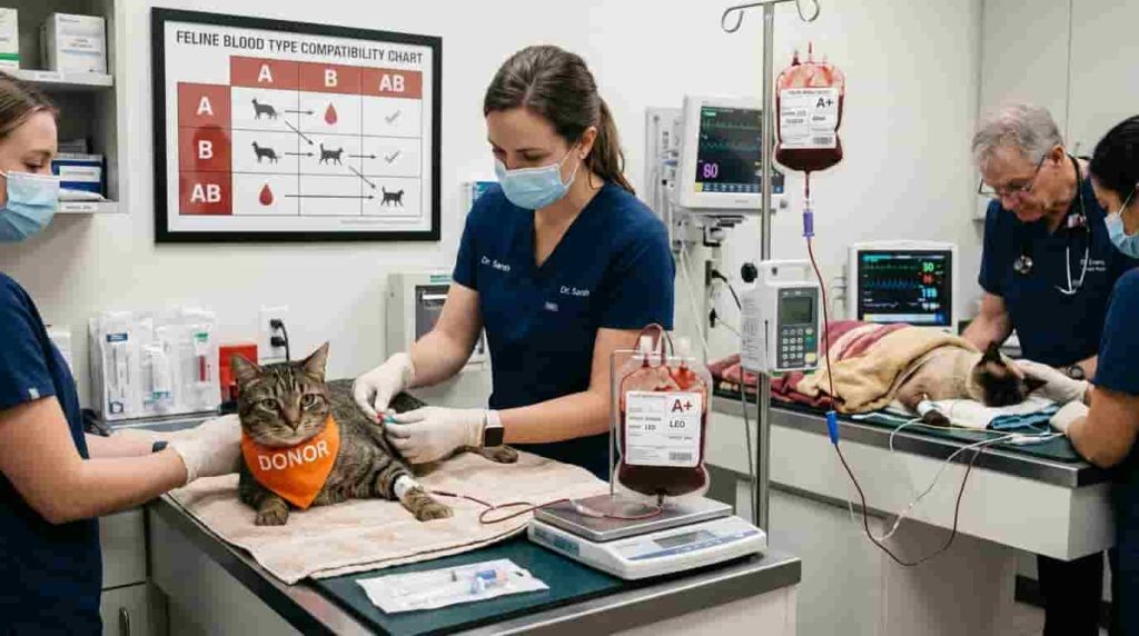 How Veterinarians Perform Fast Cat Blood Typing