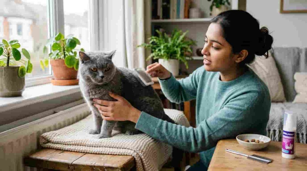 The Master Cat Brushing Guide for Anxious Felines