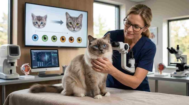 New Research Reveals Why Some Cats’ Eye Color Changes