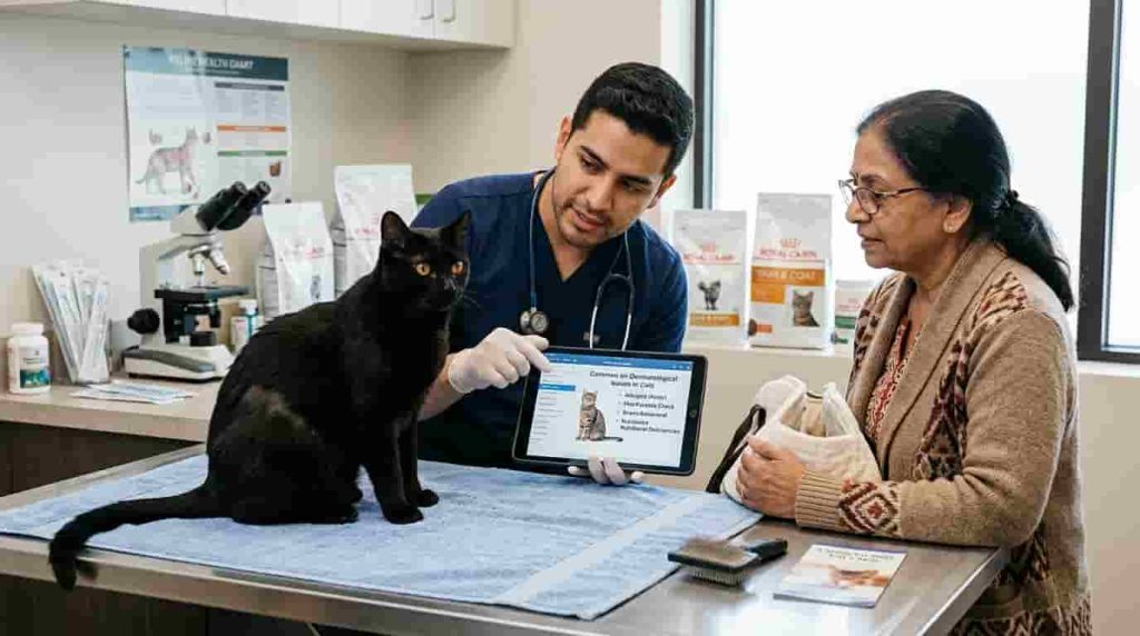 Primary Symptoms of Hair Loss in Cats to Watch For