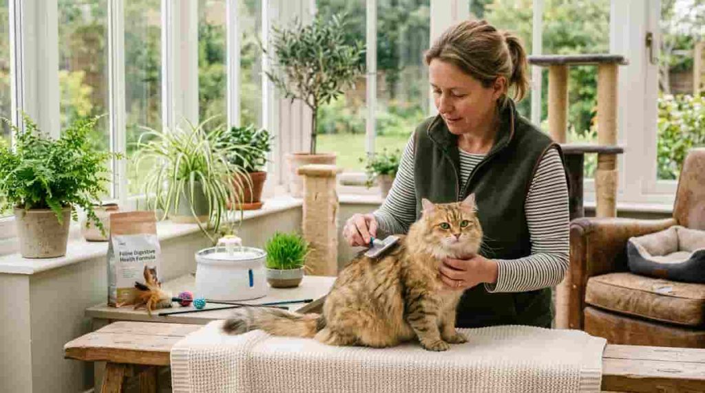 Selecting the Best Cat Food for Hairball Control