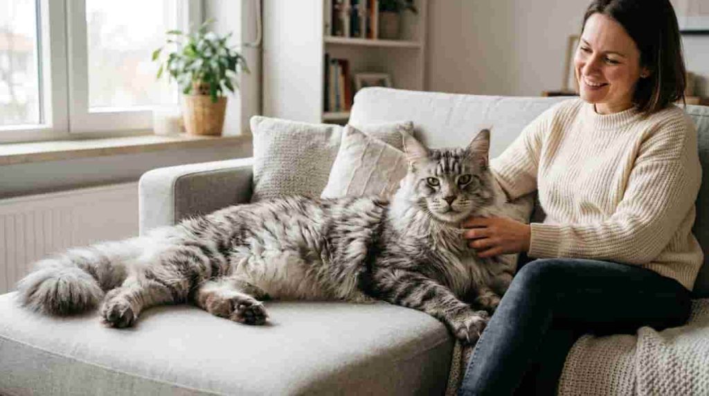 The Joy of the Gentle Maine Coon Temperament