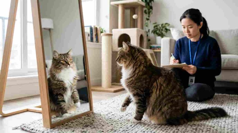 cat-mirror-self-awareness-reflection