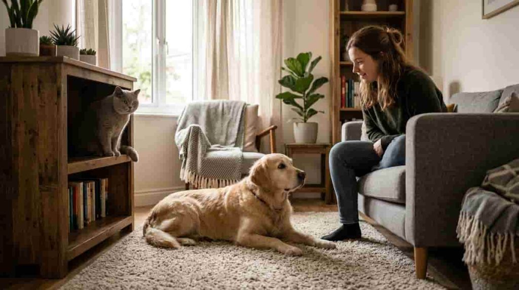 First Visual Introductions In A Multi Cat Household