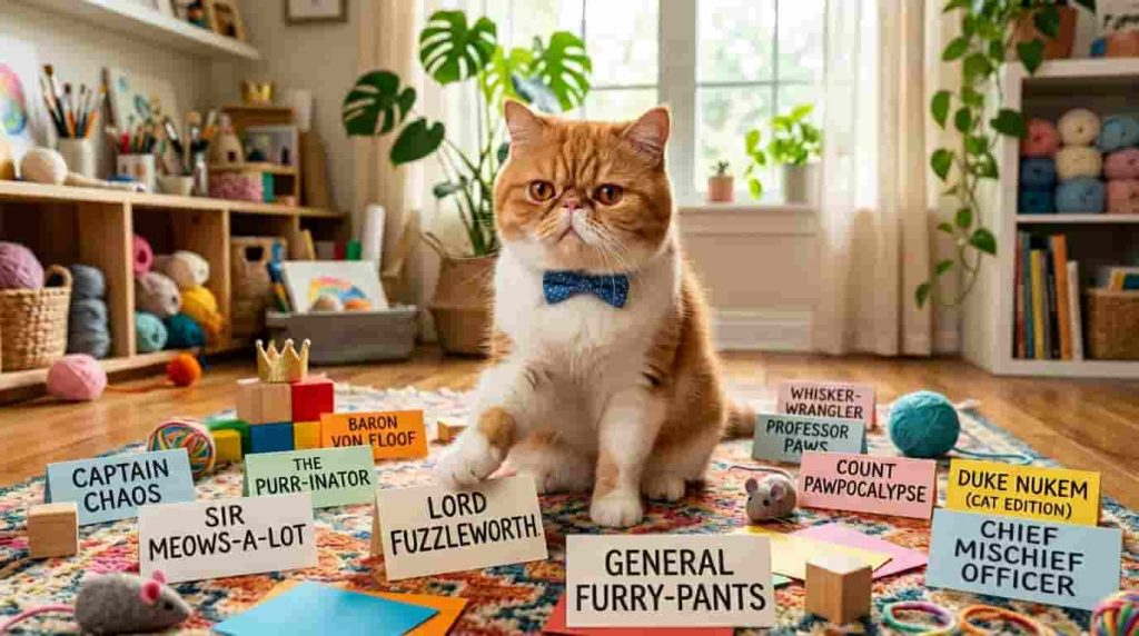 Exploring Hilarious and Funny Cat Names