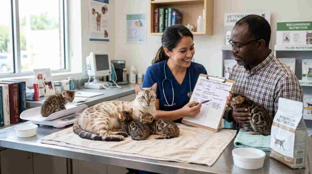 Bonding with a Nursing Cat Safely