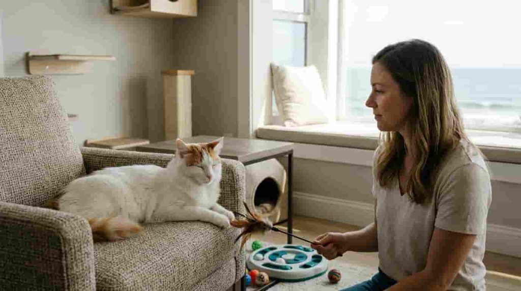 Using Interactive Play to Overcome the Dangers of Cat Obesity