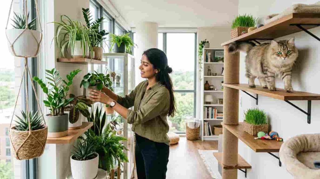 Designing a Cat Proof Houseplants Environment