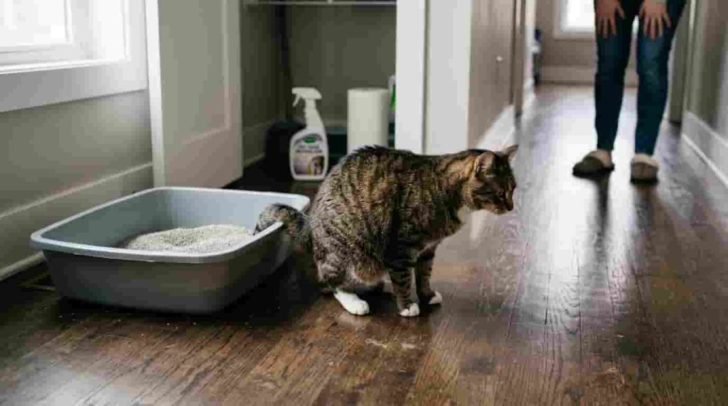 Correcting Indoor Cat Potty Habits Safely
