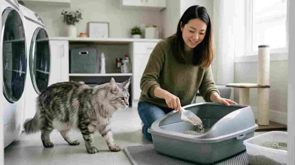How to Stop Cat From Pooping Outside Litter Box Areas Long Term