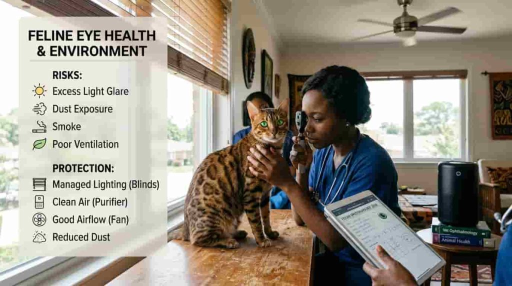 Environmental Factors and Feline Eye Health