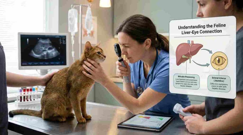 The Process of Managing Cat Liver Issues and Eyes