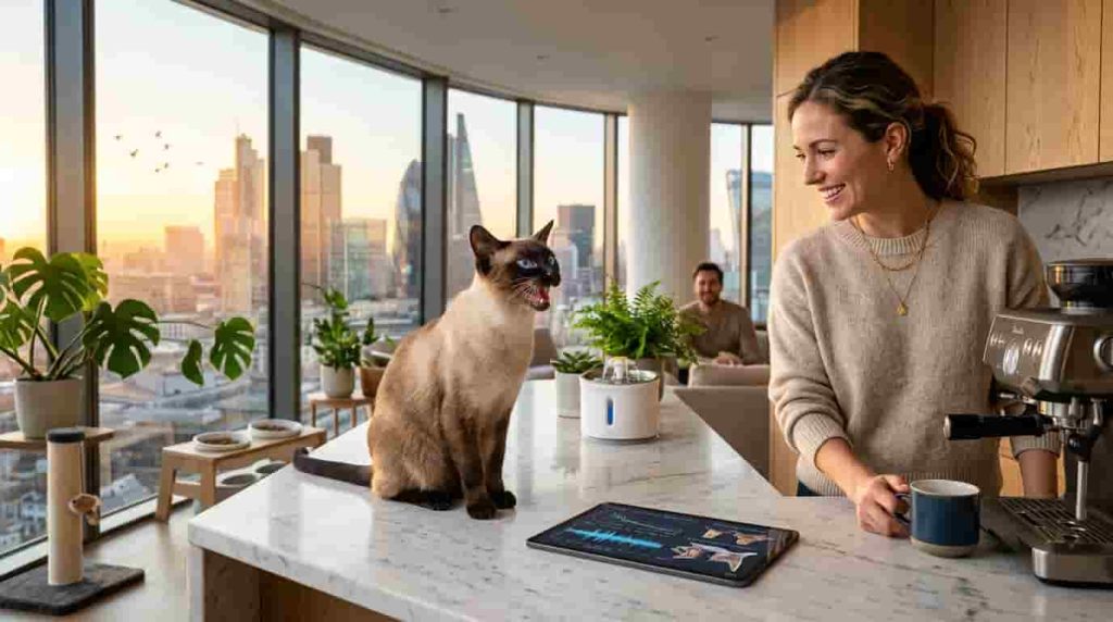 Managing Your Siamese Cat Talking