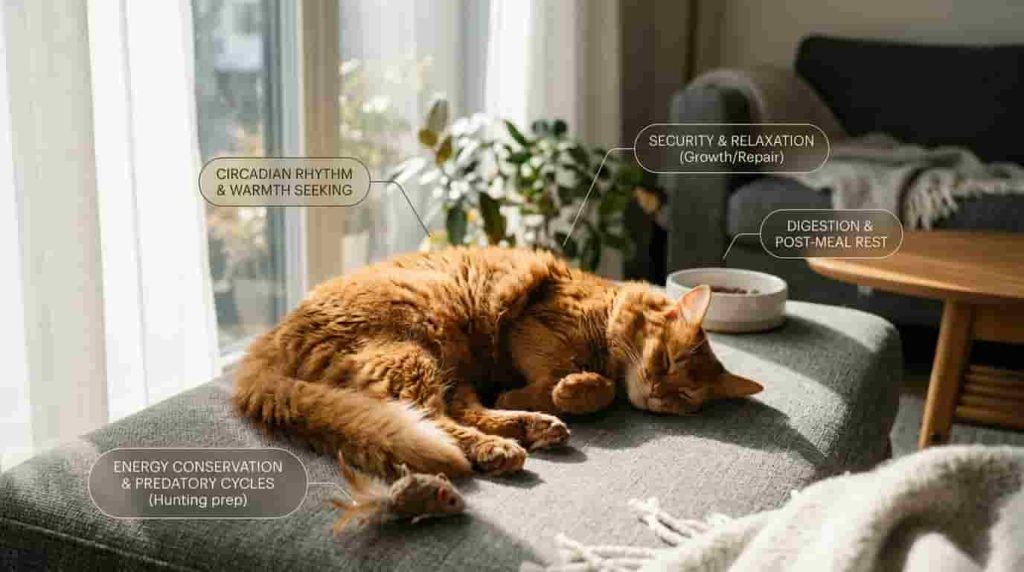 How Much Do Cats Sleep on Average?