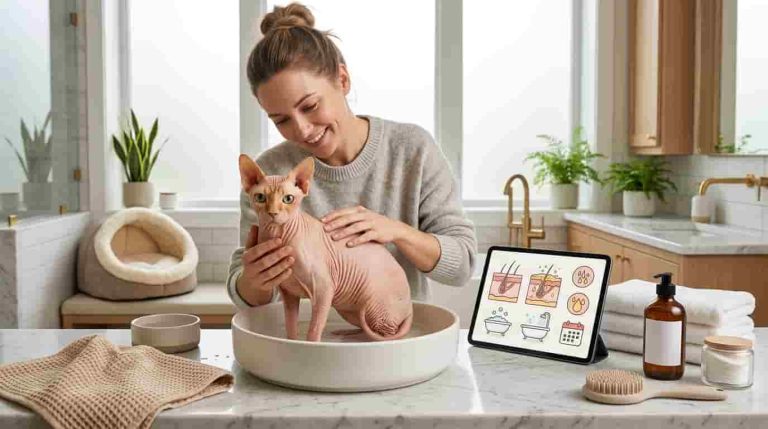 cat-sphynx-skin-care-bathing-frequency