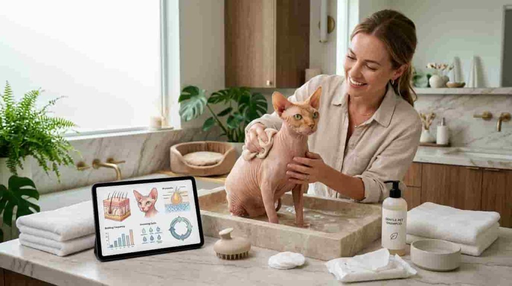 Essential Sphynx Cat Grooming Tips