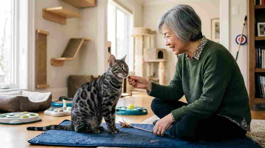 Cat Wand Toys: Triggering the Predatory Sequence Successfully
