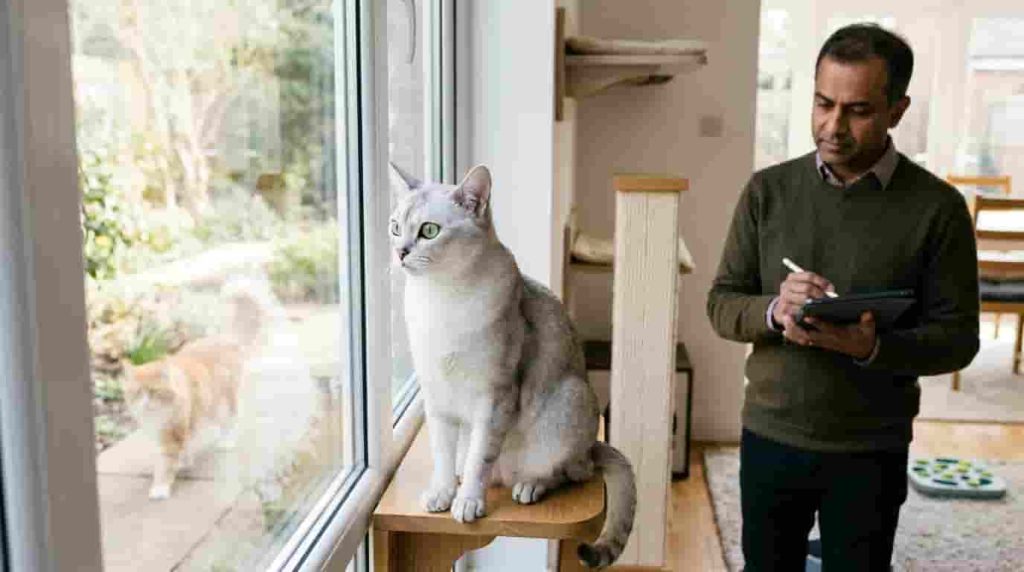 Cat Window Stress Explained