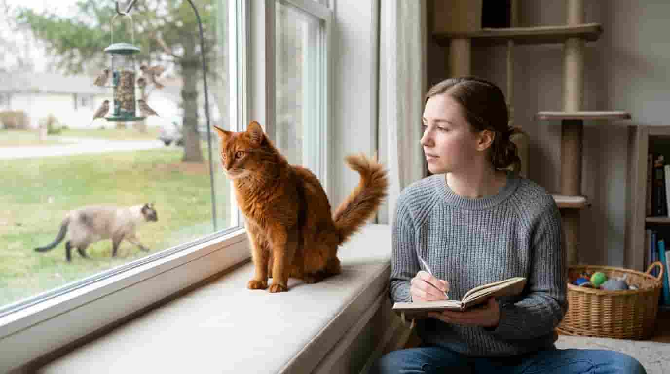cat-window-stress-redirected-aggression