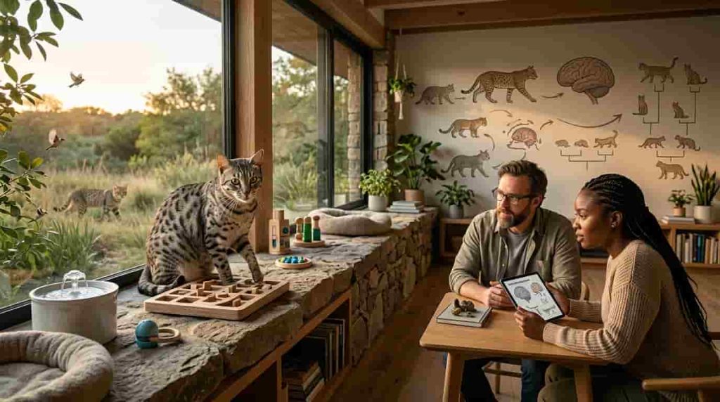 The Evolution of Cat Intelligence