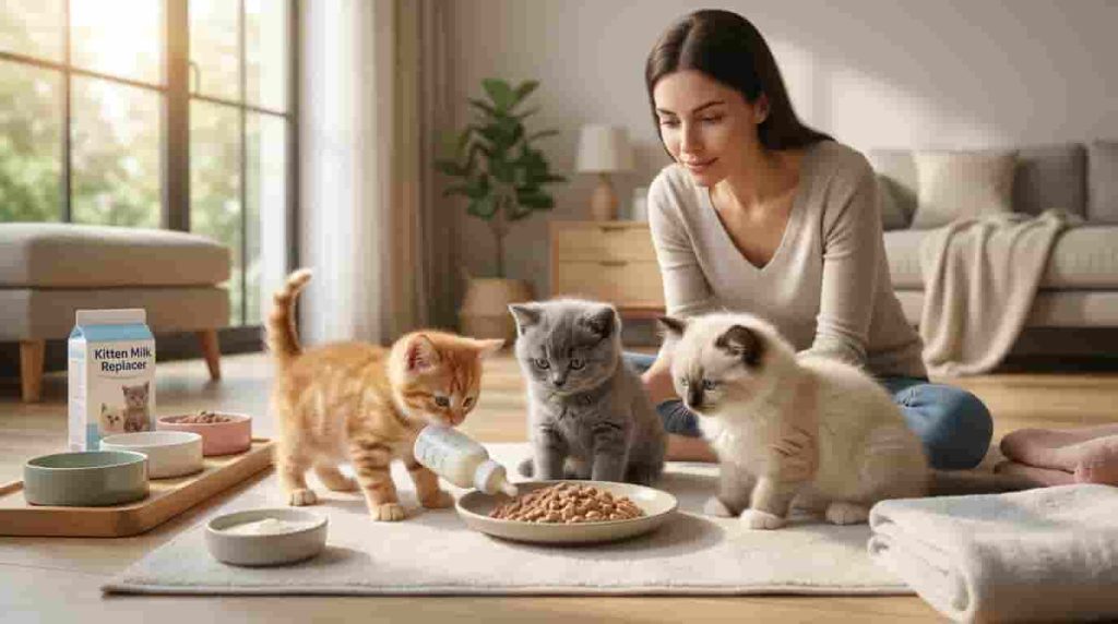 When to Begin Your Kitten Weaning Steps Safely