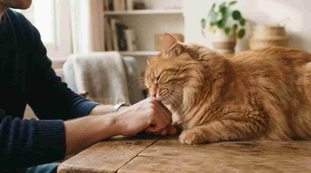  Head Bunting Cements the Cat and Human Relationship