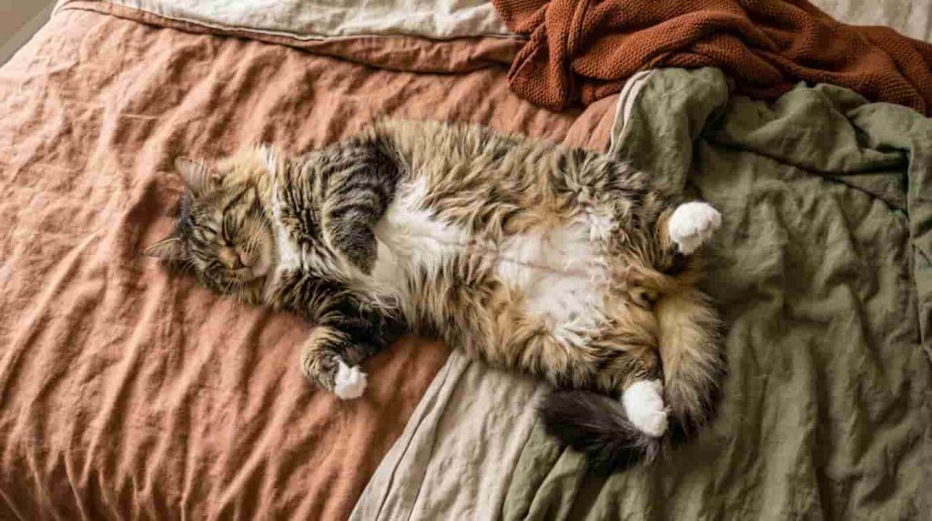 Cat Sleeping Styles And Vulnerability