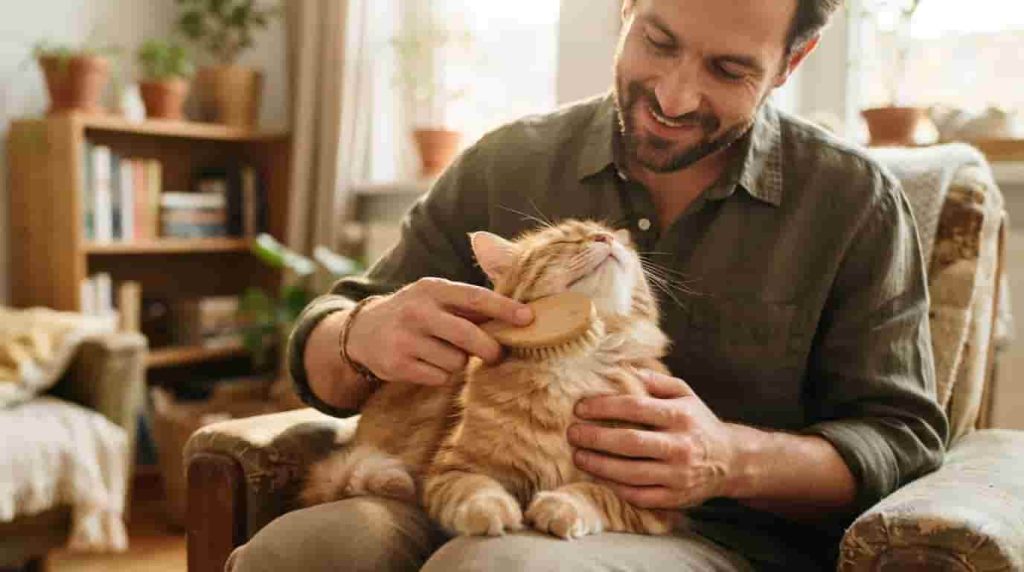  Mutual Grooming Mimics Feline Social Order