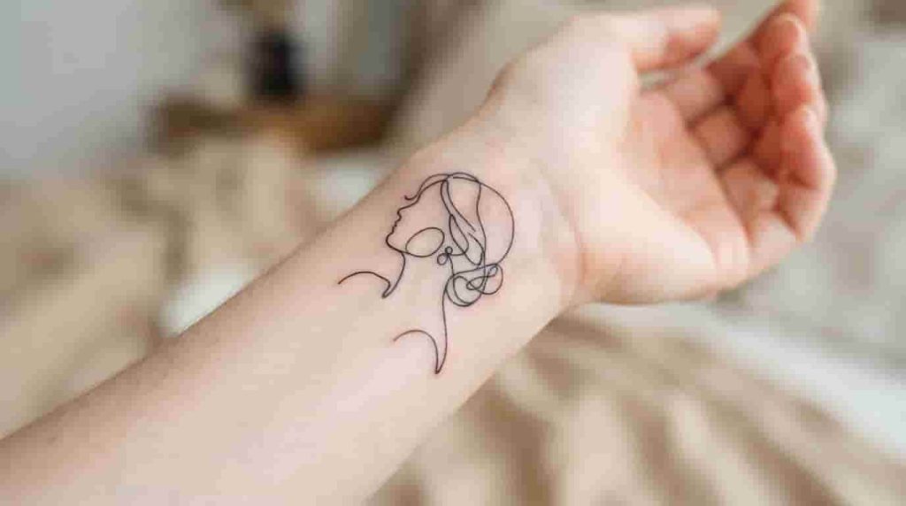 A whimsical design with tiny, floating stars.
