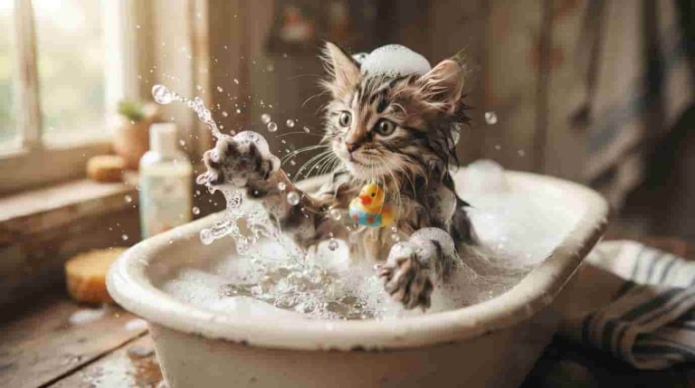 bathe-a-fluffy-kitten