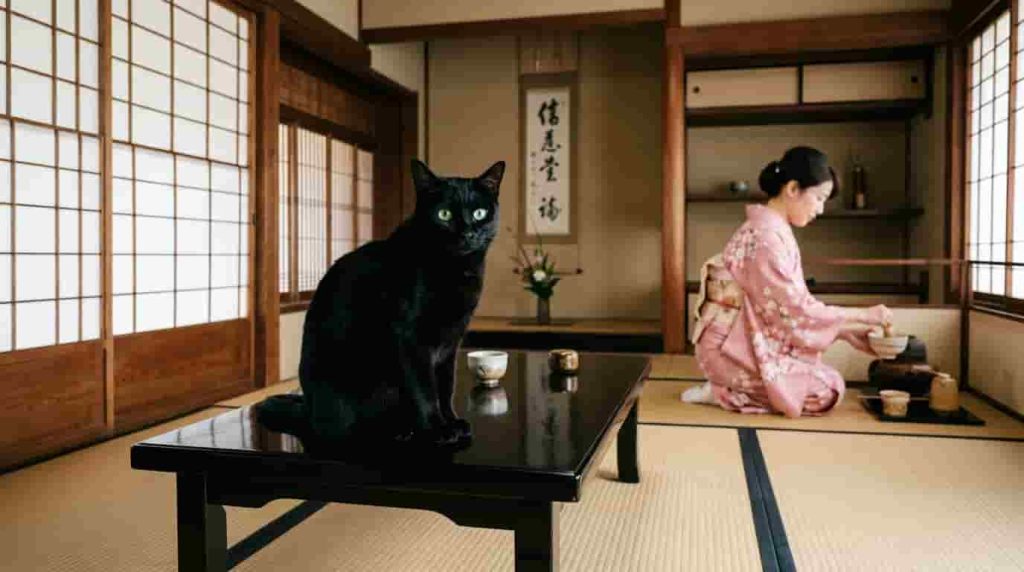 Japanese Culture Views Dark Animals as Wealthy Suitor Charms