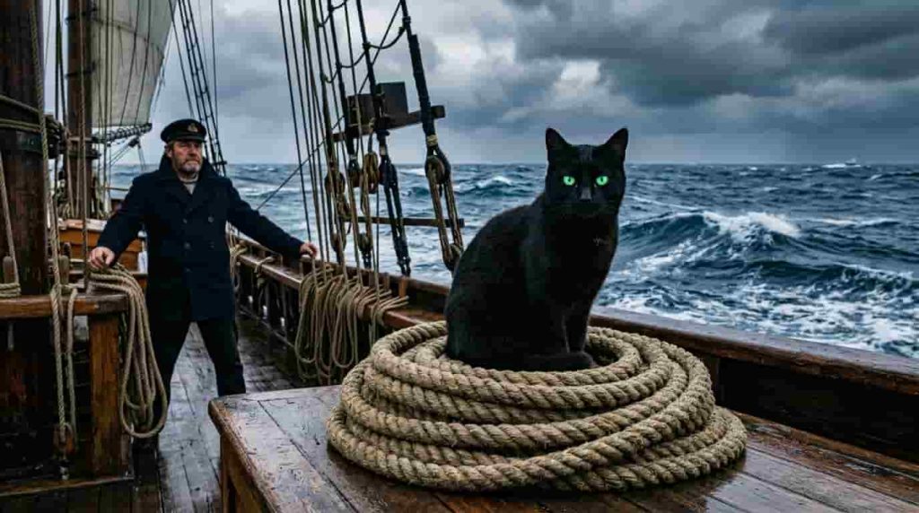  English Sailors Kept Dark Felines for Ocean Safety
