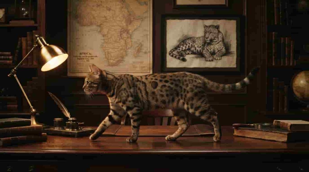 The Origin Story Behind the California Spangled Cat