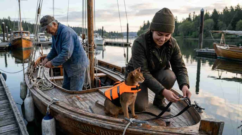 How to Keep Cats Safe on a Boat