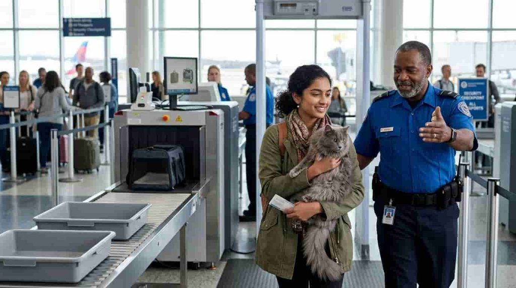 Navigating Airport Security With Your Cat