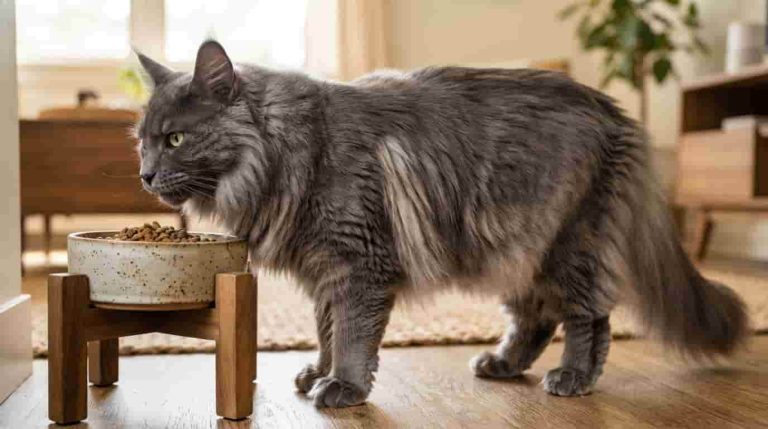 Cat Hip Dysplasia: Managing joint pain in larger breeds.