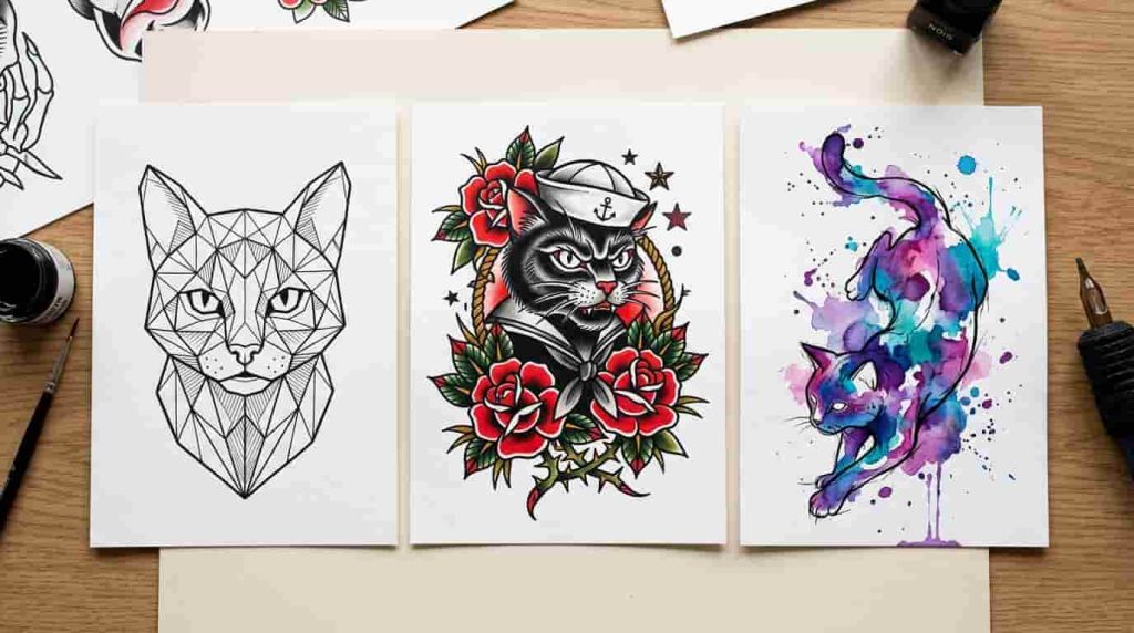 Discovering Your Favorite Cat Tattoo Ideas