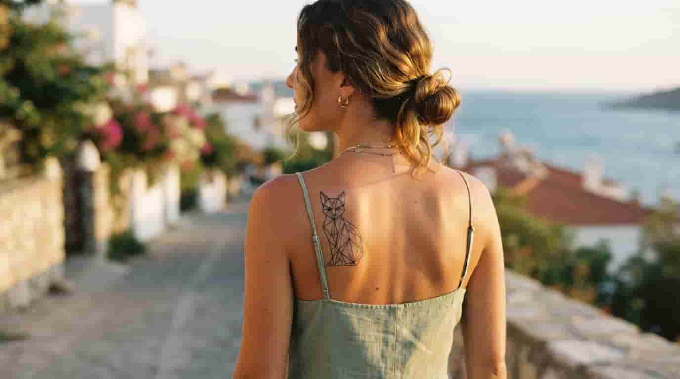cat-tattoo-ideas-for-women-elegant