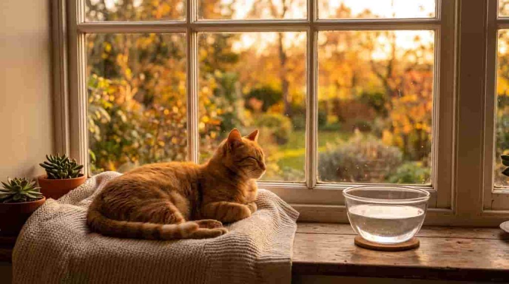 Keeping Cats Hydrated With Safe Placement