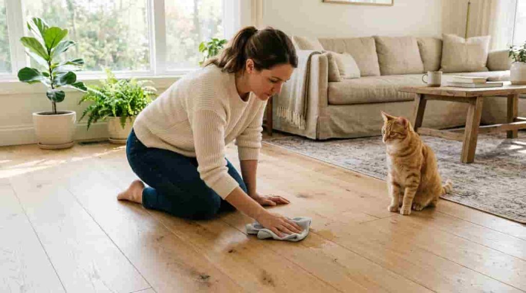 Final Steps for Preserving Every Cat Wood Floor